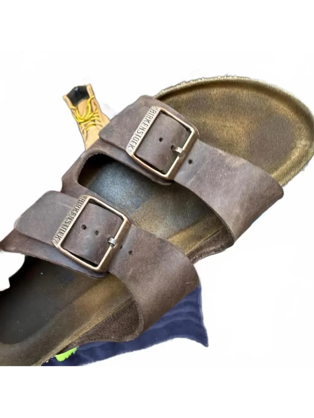 Birkenstock Arizona Oiled Leather Sandals – Habana Brown Size 41 EU M8 W10